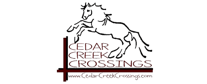 Cedar Creek Crossing logo.